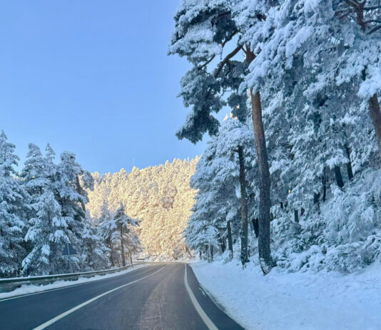 Nuevo aviso de nieve en Segovia