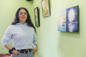 La joven segoviana Sandra Arroyo de Lucas presenta su exposición ‘Primeriza’