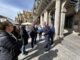 Una delegación del municipio de Casarrubios del Monte visita el Ayuntamiento de Segovia