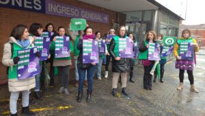 Las enfermeras de Castilla y León contra la brecha de género laboral