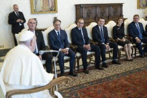 15 Ciudades Patrimonio de la Humanidad se reúnen con el Papa Francisco