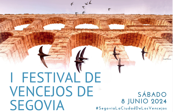 Aves que anidan en el Acueducto de Segovia