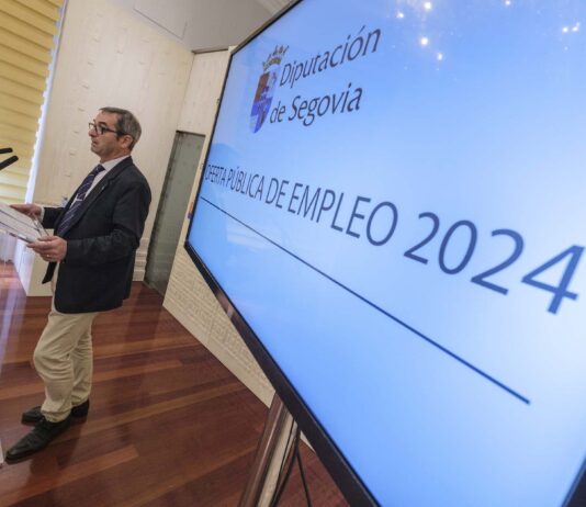Diputación de Segovia saca 39 plazas