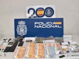 venta de drogas en un gimnasio de Segovia