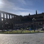 Corte de tráfico entre el Acueducto y la IE