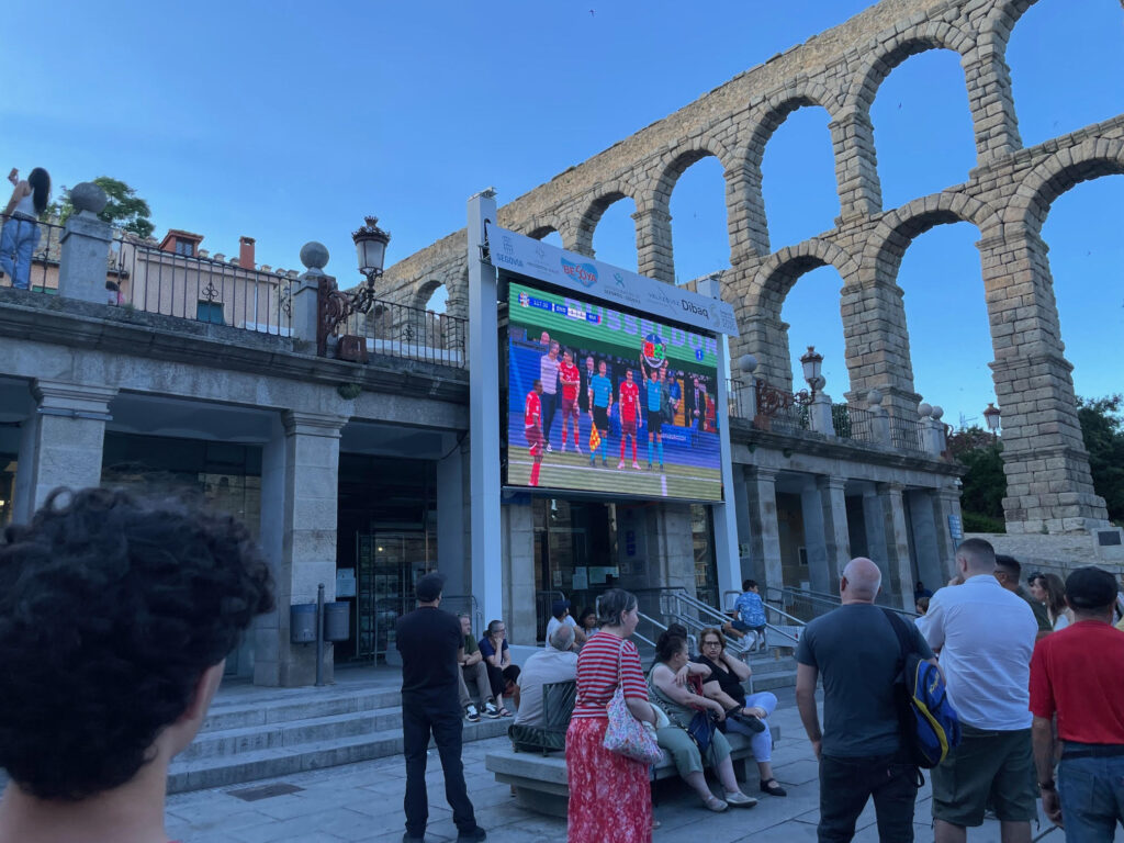 España-Francia en Segovia