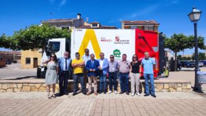 Nuevo camión de residuos en la Mancomunidad de Nuestra Señora de Hornuez