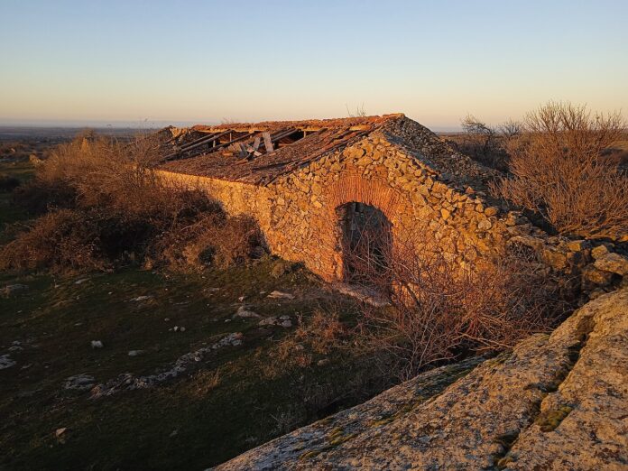 esquileo de una aldea medieval segoviana