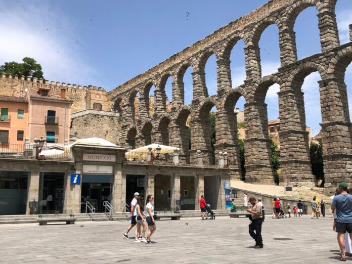 Cortes de tráfico en Segovia por Isabel