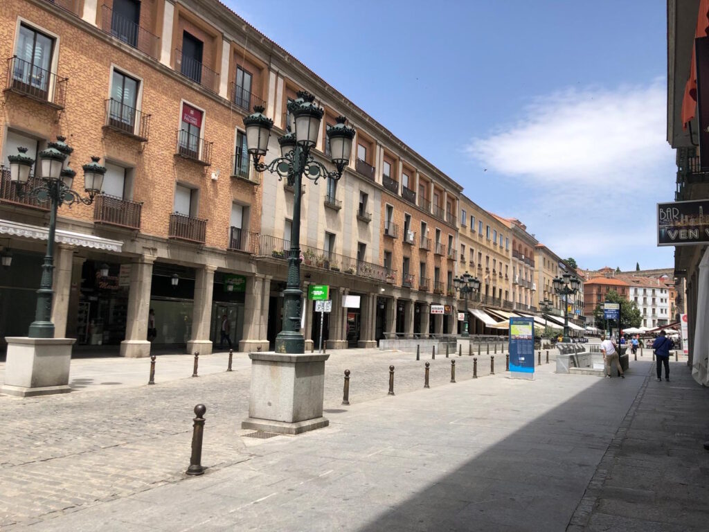 Estado del comercio de Segovia