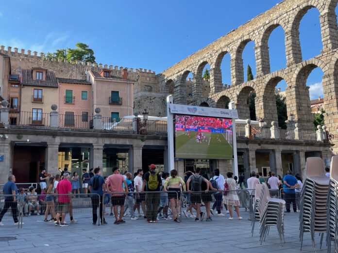 España-Francia en Segovia