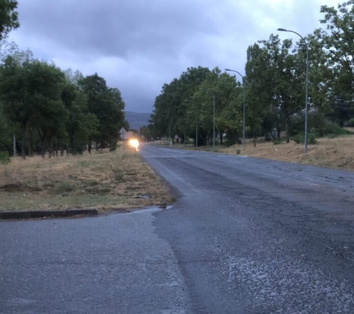 tormentas y granizo en Segovia