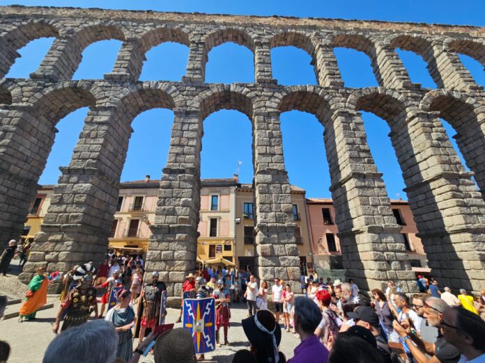 Cerca de 40.000 visitantes en el mercado romano “Segovia: decus Romae”