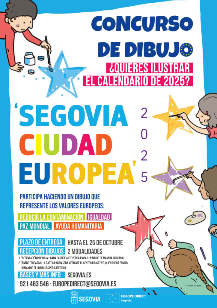 Convocada la nueva edición del concurso 'Segovia ciudad europea'