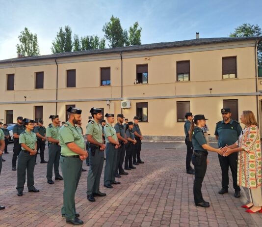 75 nuevos agentes en la Guardia Civil de Segovia