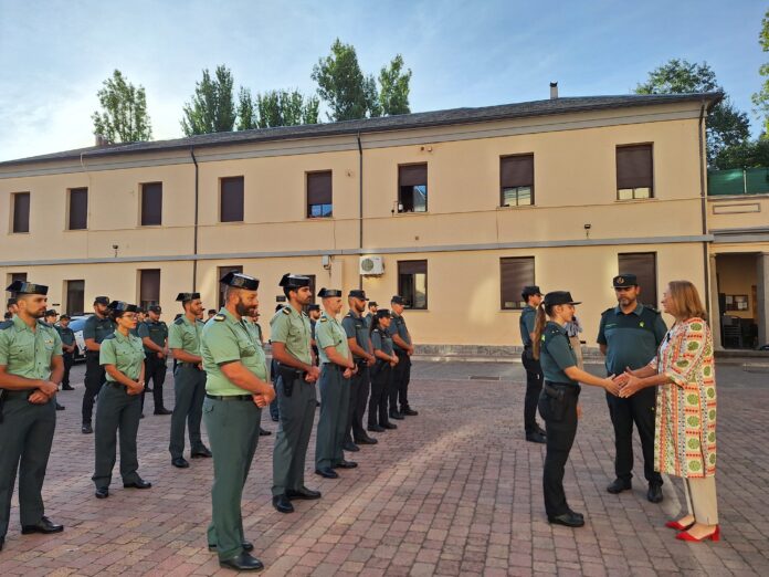 75 nuevos agentes en la Guardia Civil de Segovia