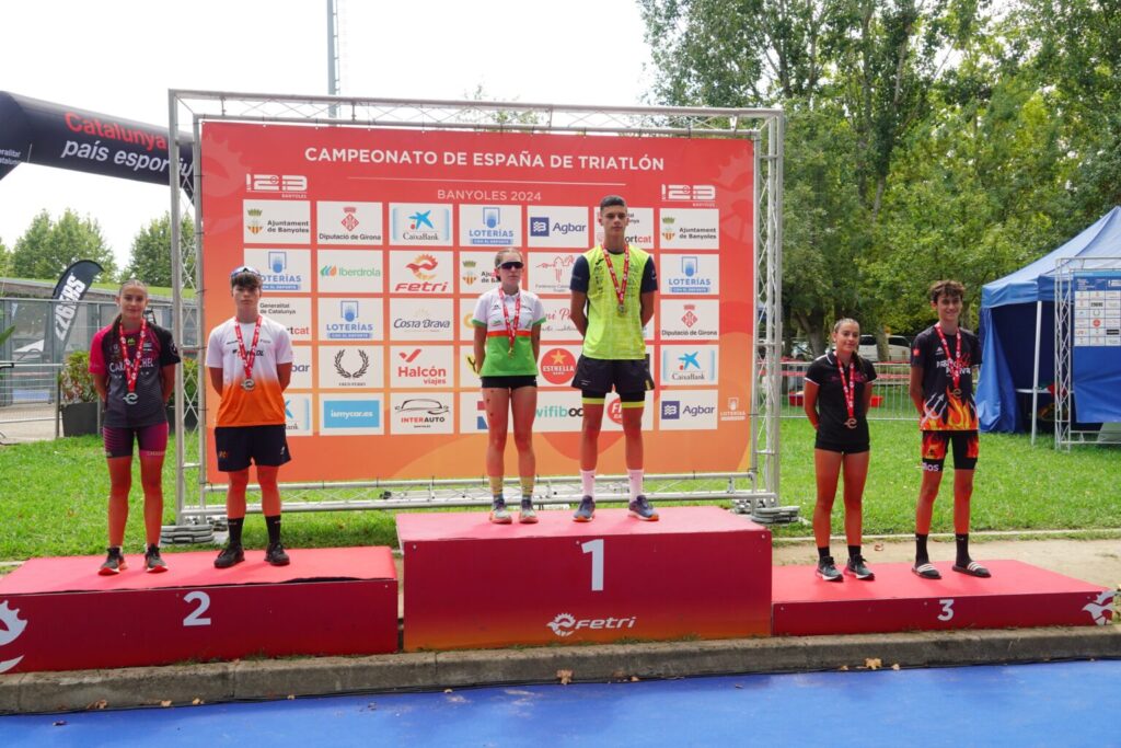 Amanda García, Campeona de España Juvenil de Triatlón