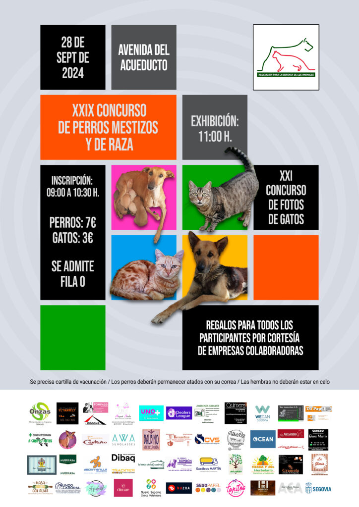 Un concurso solidario con los animales de Segovia