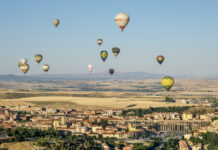 Segovia, la ciudad de los globos