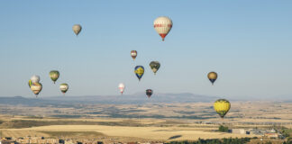 Segovia, la ciudad de los globos