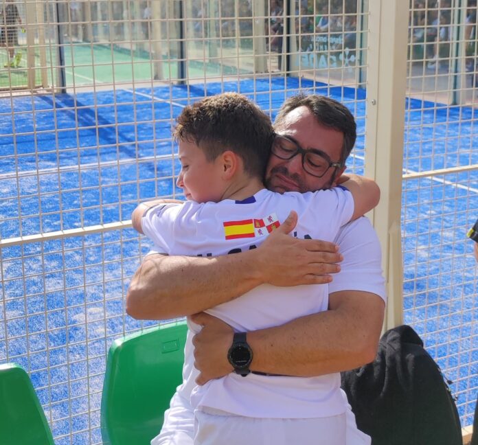 Victoria de Hugo García en el Campeonato de España de Pádel