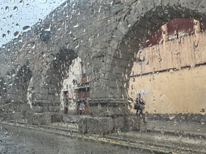 Aviso amarillo por lluvias en Segovia