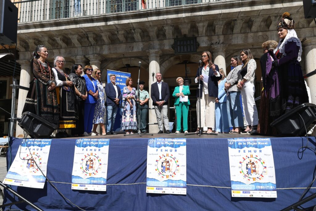 Inauguración de la Feria PRONATURA en la Plaza Mayor