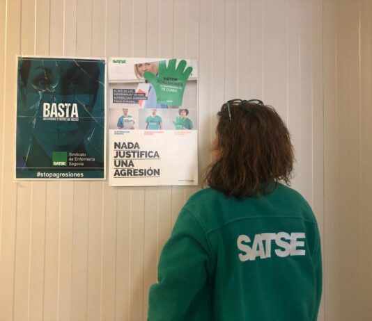 SATSE demanda más medidas preventivas en los centros sanitarios contra las agresiones a enfermeras