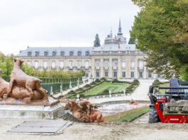 fuente de La Cascada de La Granja