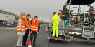 renovación de la autovía Valladolid-Segovia