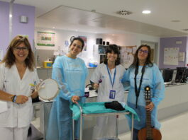 Musicoterapia en la UCI de Segovia