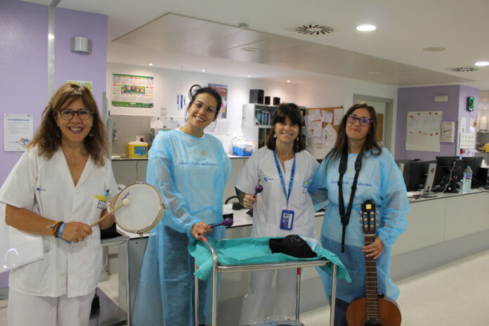 Musicoterapia en la UCI de Segovia