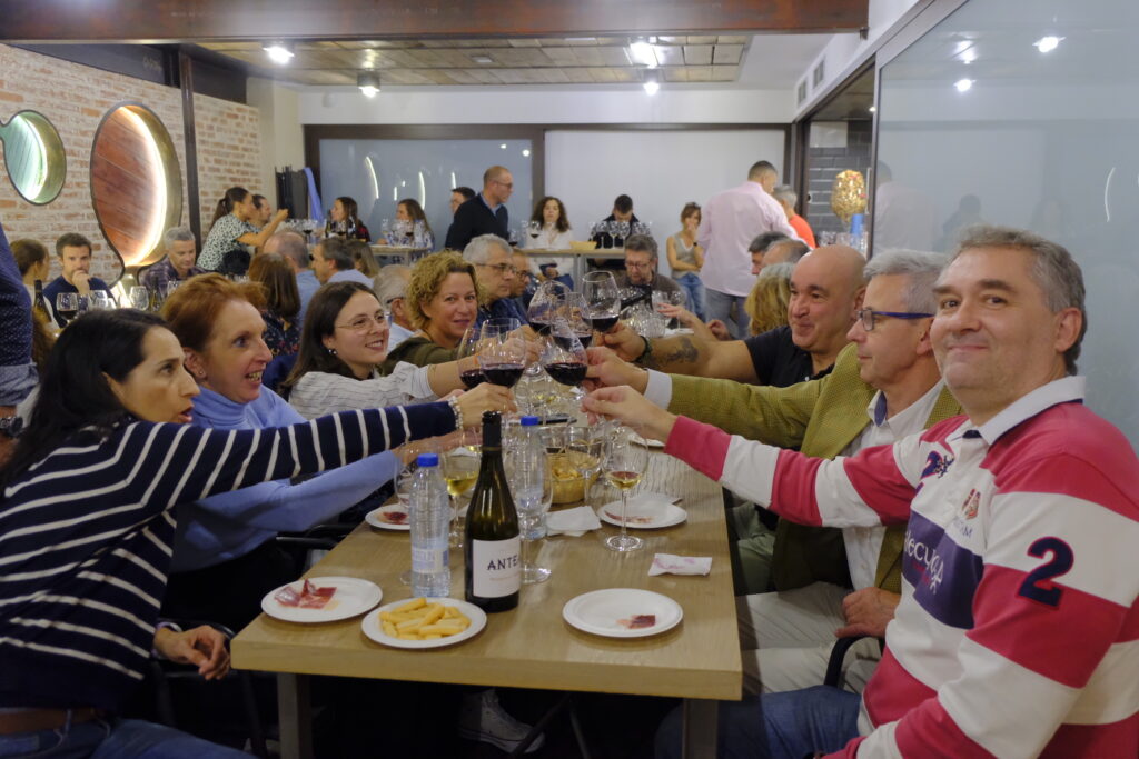 primer día de las catas de Caja Rural