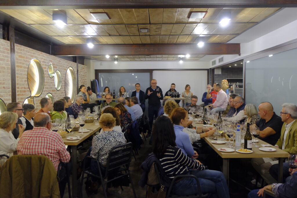 primer día de las catas de Caja Rural