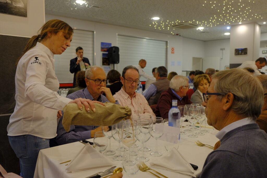 primer día de las catas de Caja Rural