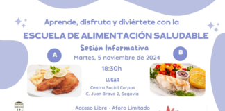 alimentación saludable en Segovia