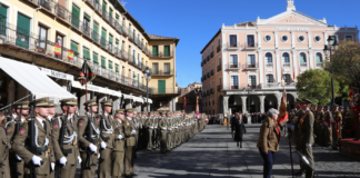 Jura de Bandera en Segovia