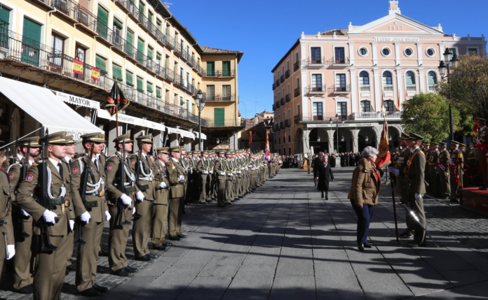 Jura de Bandera en Segovia