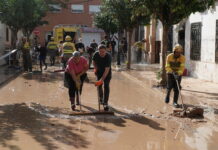 concentración en Segovia por la DANA