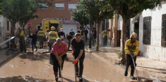 concentración en Segovia por la DANA