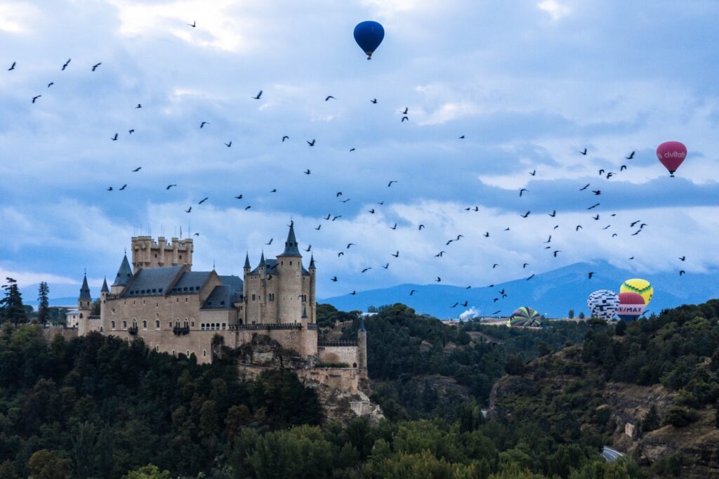 Fotografía de altura premiada en Segovia