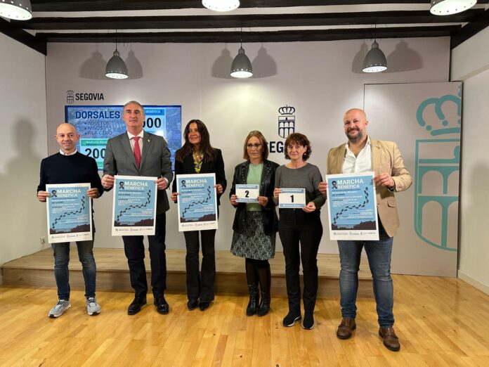 Marcha benéfica de Segovia por Valencia