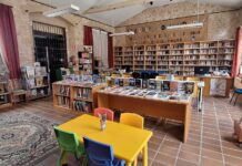 biblioteca de un pueblo de Segovia