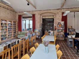 biblioteca de un pueblo de Segovia