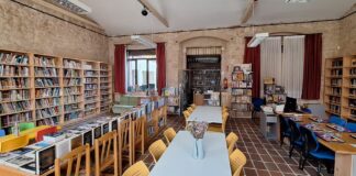 biblioteca de un pueblo de Segovia