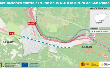 Obras para reducir el ruido en San Rafael