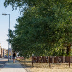 Continúan las obras en la travesía de Cantalejo