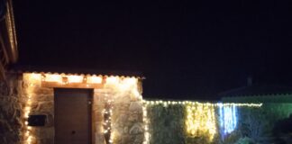 Navidad rural en un pueblo de Segovia