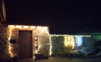 Navidad rural en un pueblo de Segovia