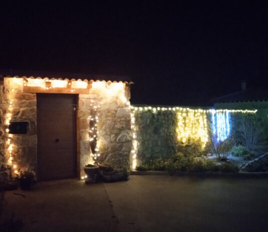 Navidad rural en un pueblo de Segovia